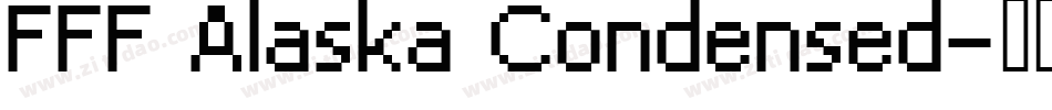 FFF Alaska Condensed字体转换